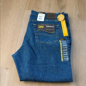 NWT Men’s Lee Regular Fit Straight Leg Jeans 44x30